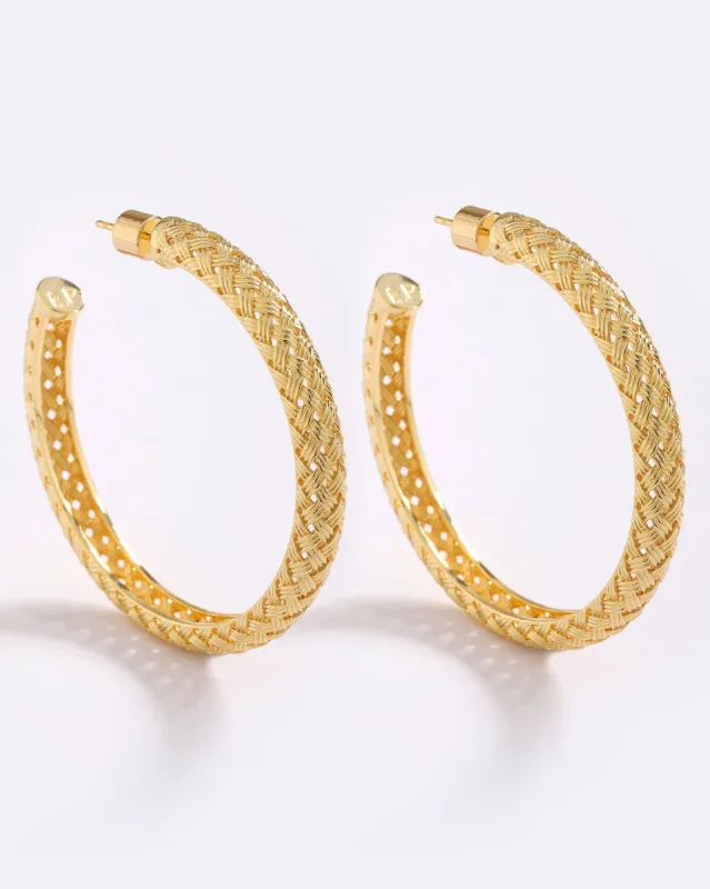 CAPRI EXTRA HOOPS sold by Emma Pills