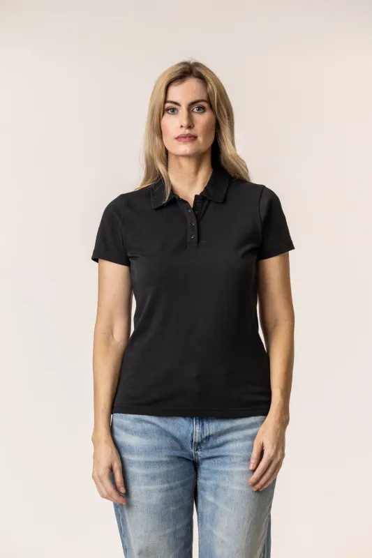 Vottera's Women's Organic Cotton Polo sold by Terra Thread