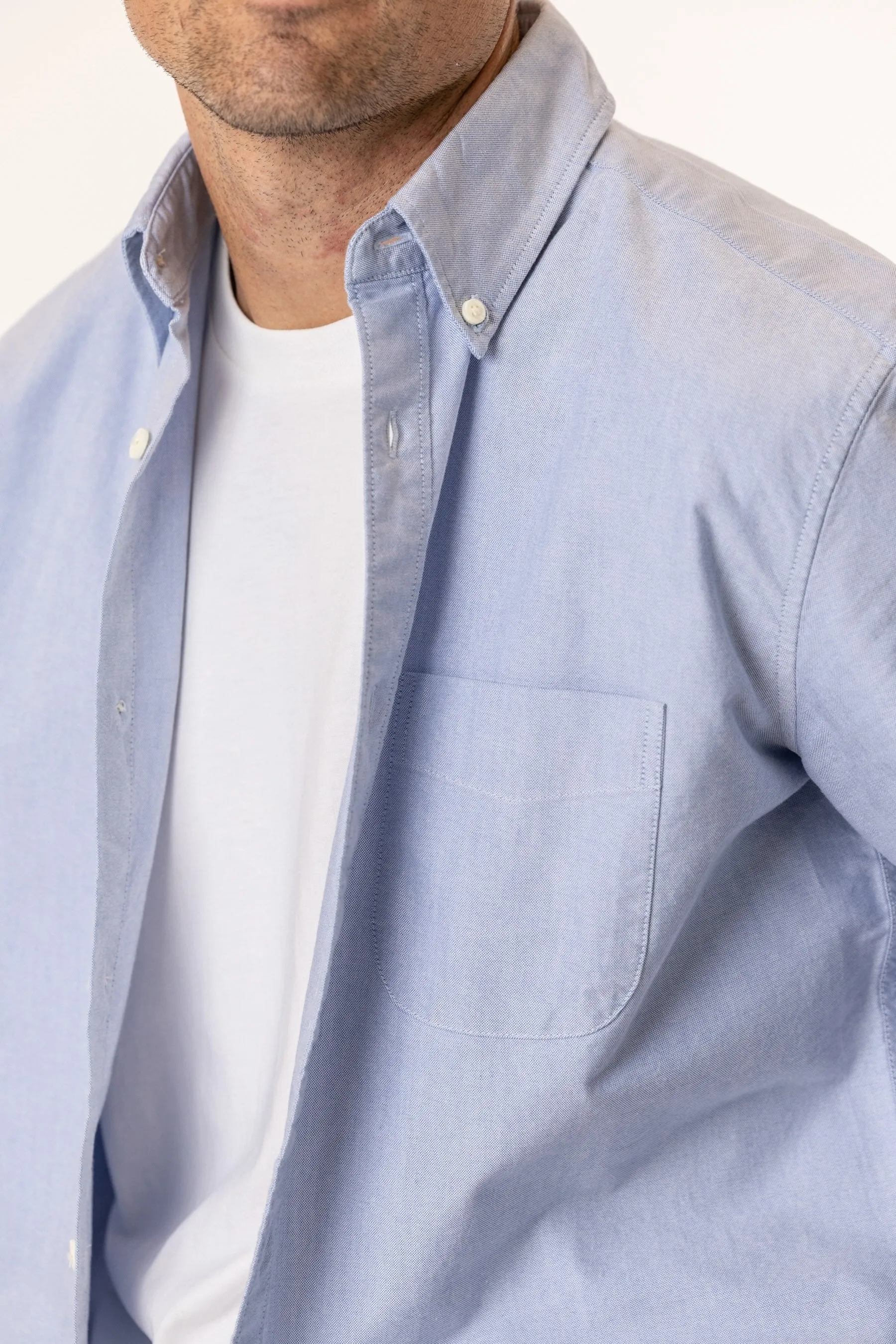 Organic Cotton Oxford Shirt sold by Terra Thread product image thumbnail 5