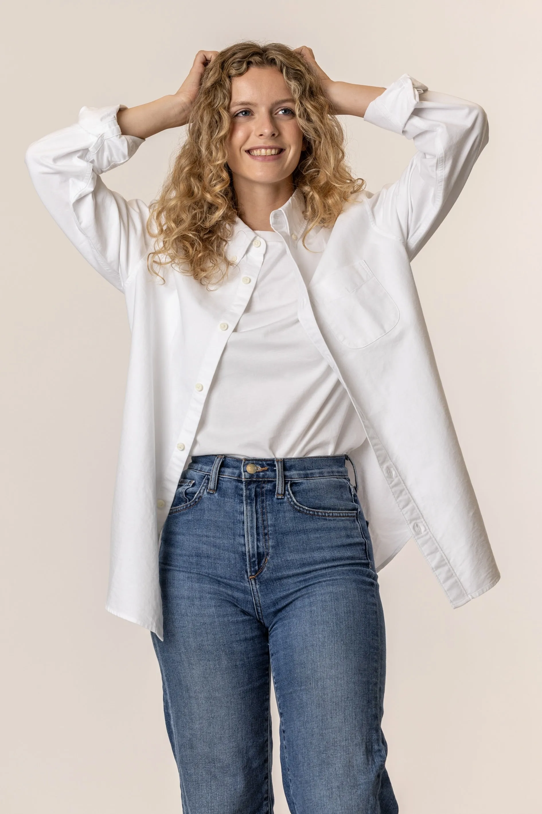 Organic Cotton Oxford Shirt sold by Terra Thread product image thumbnail 2