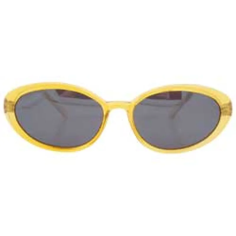 YUMMERS Yellow Cat-Eye Sunglasses sold by Giant Vintage