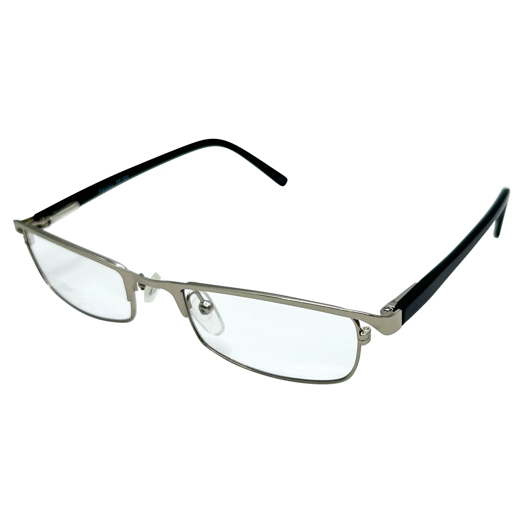 BLINDSIDED Small Clear Rectangular 90s Glasses sold by Giant Vintage product image thumbnail 5