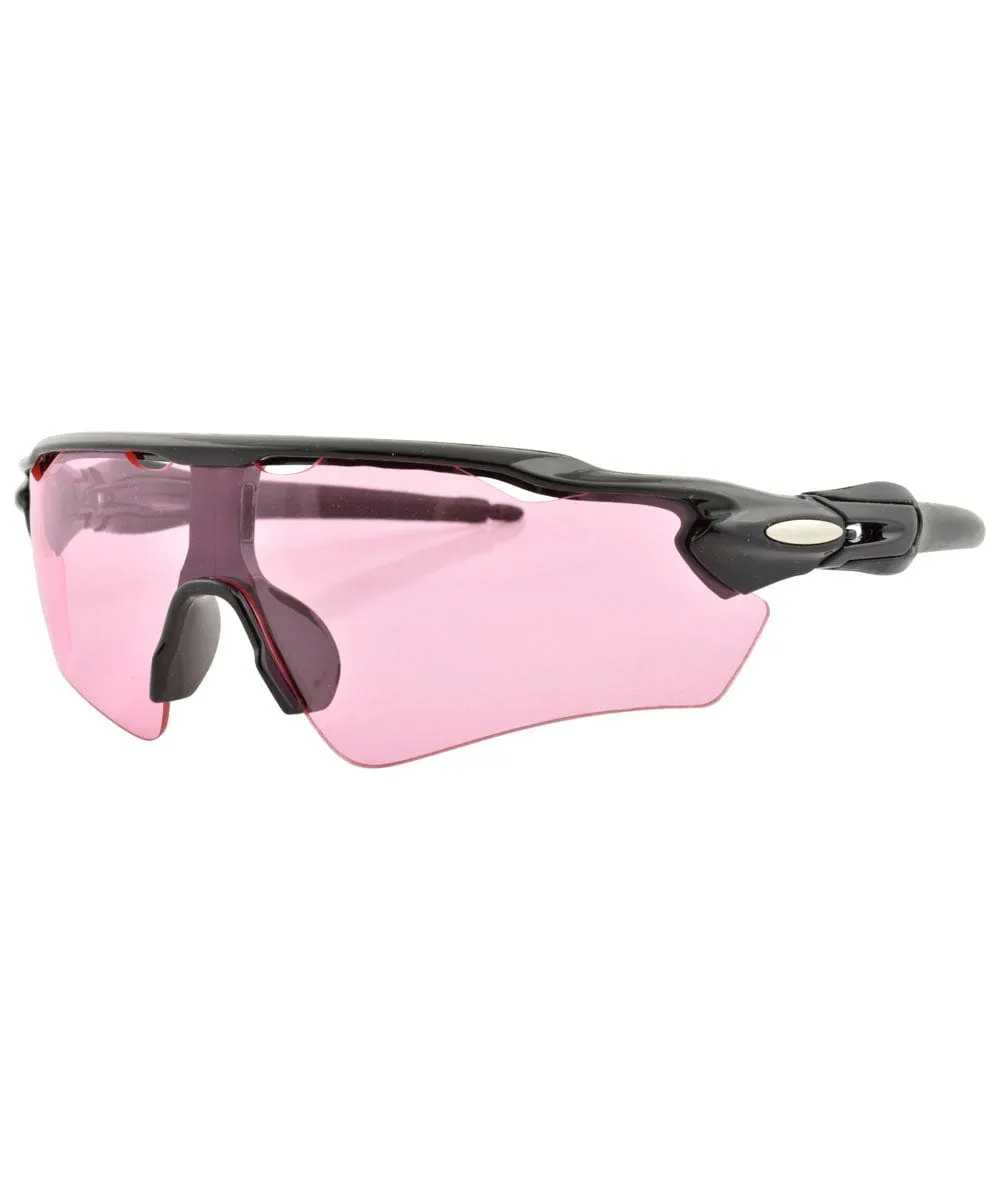 STOKED Pink/Black Sunglasses sold by Giant Vintage product image thumbnail 2