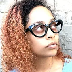 FELINE Black/Clear sold by Giant Vintage