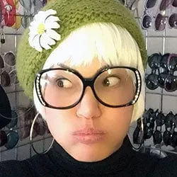 ARLENE Black/Clear sold by Giant Vintage