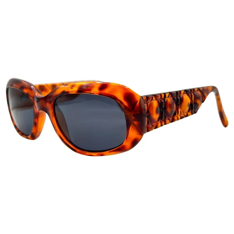 RAVE-UP Tortoise/Super Dark Mod Square Sunglasses sold by Giant Vintage