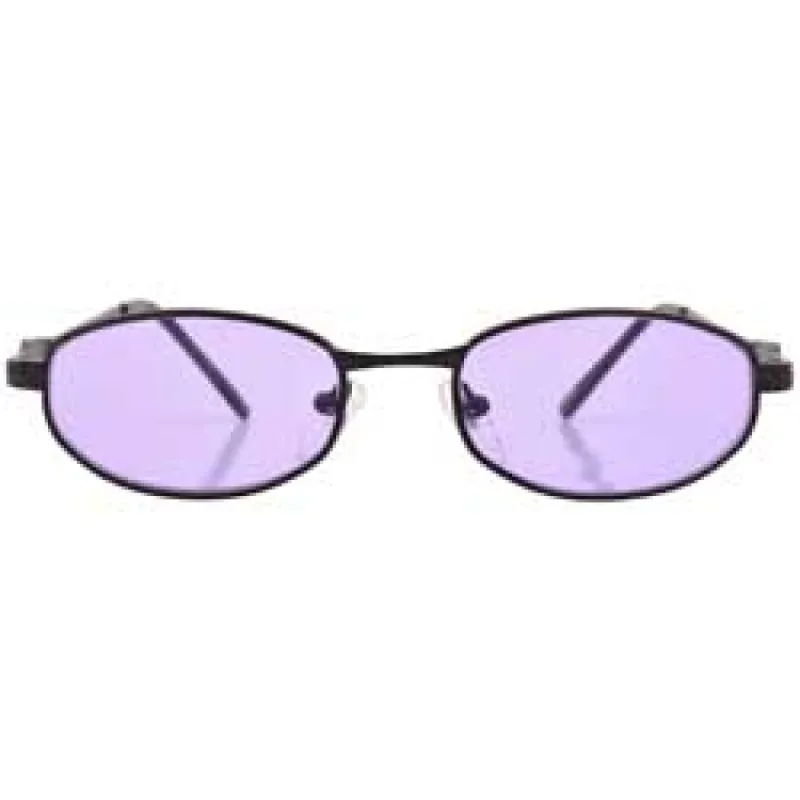 CHIHUAHUA Purple/Black Square Sunglasses sold by Giant Vintage