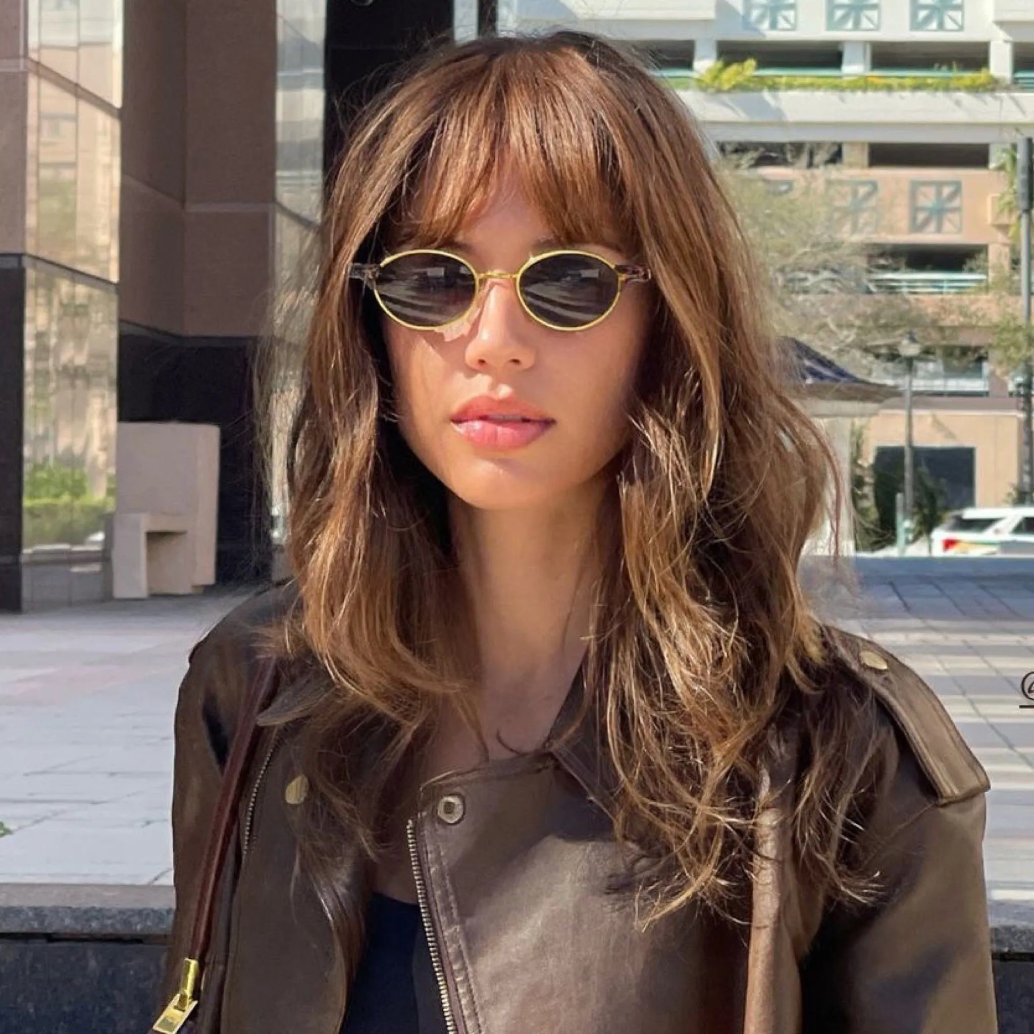 CESSNA Demi/Gold/Super Dark Oval Sunglasses sold by Giant Vintage product image thumbnail 2