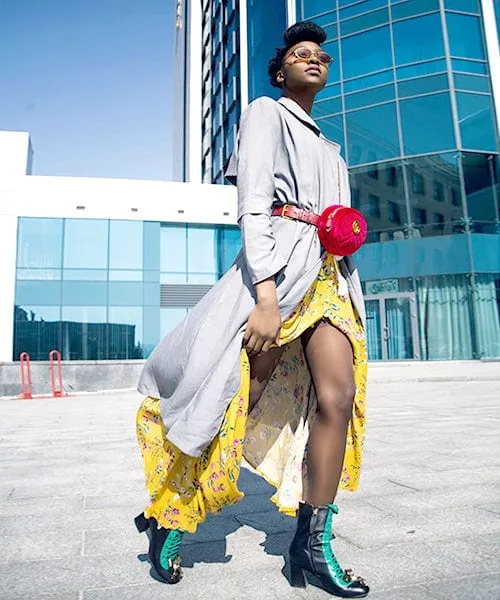 XAXA Brass Oval Sunglasses sold by Giant Vintage product image thumbnail 4