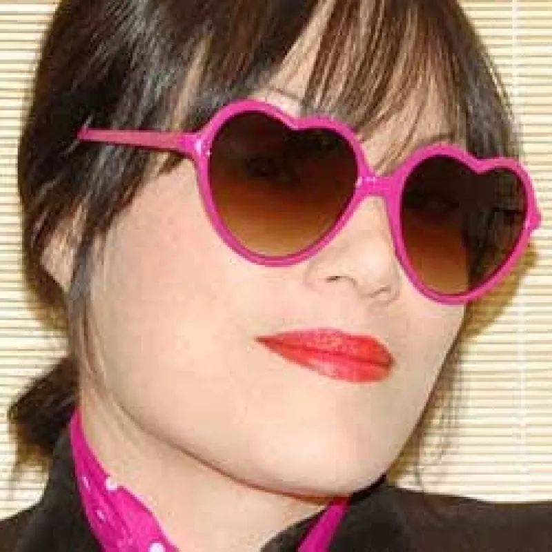 BIG HEARTS hot Pink sold by Giant Vintage