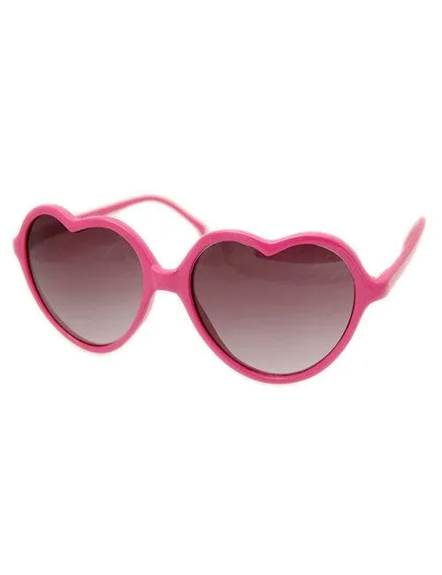 BIG HEARTS hot Pink sold by Giant Vintage product image thumbnail 2