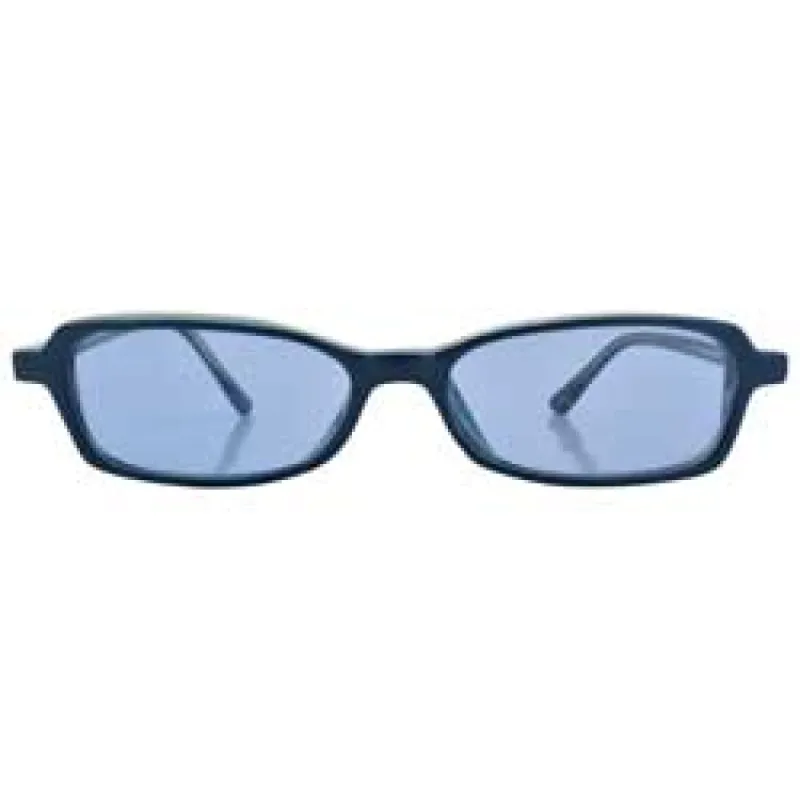 BESTIE Blue Square 2000's Sunglasses sold by Giant Vintage