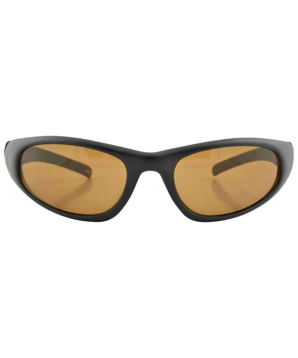 GARB Black/Brown Sports Sunglasses sold by Giant Vintage product image thumbnail 3