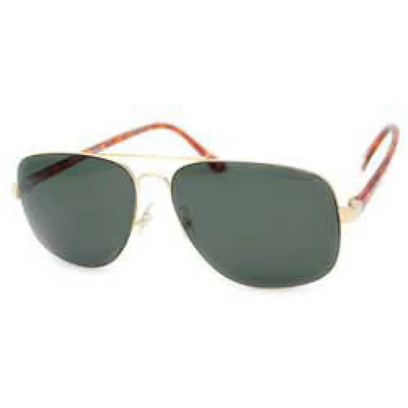 TROUT Gold Aviator Sunglasses sold by Giant Vintage