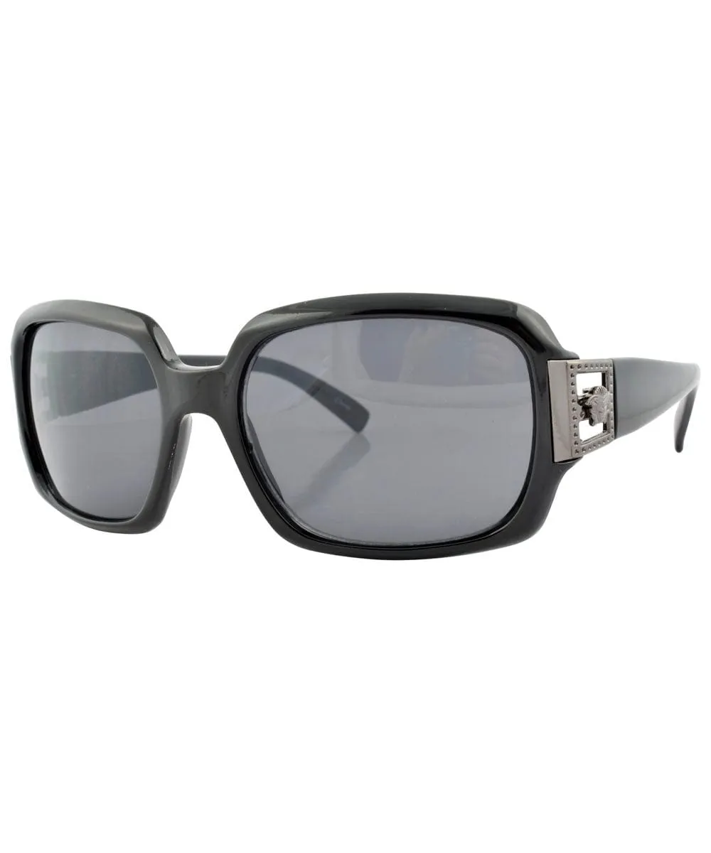 PAN Black/Gun Square Sunglasses sold by Giant Vintage product image thumbnail 2