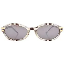MELLIE Smokefog Oval Sunglasses sold by Giant Vintage