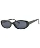 PERT Black Oval Sunglasses sold by Giant Vintage
