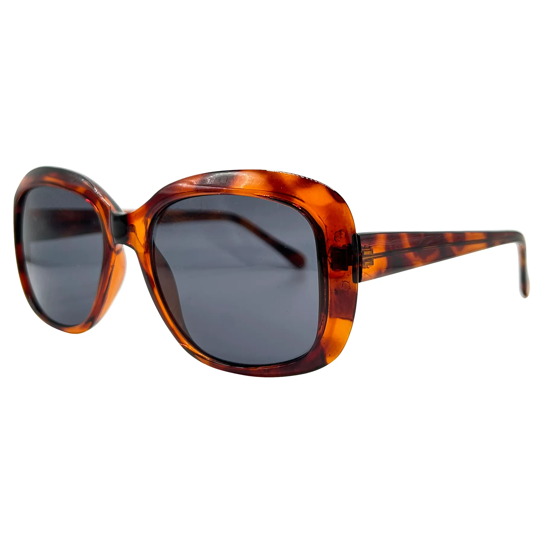 BLAKE Tortoise/Super Dark Square Sunglasses sold by Giant Vintage product image thumbnail 2