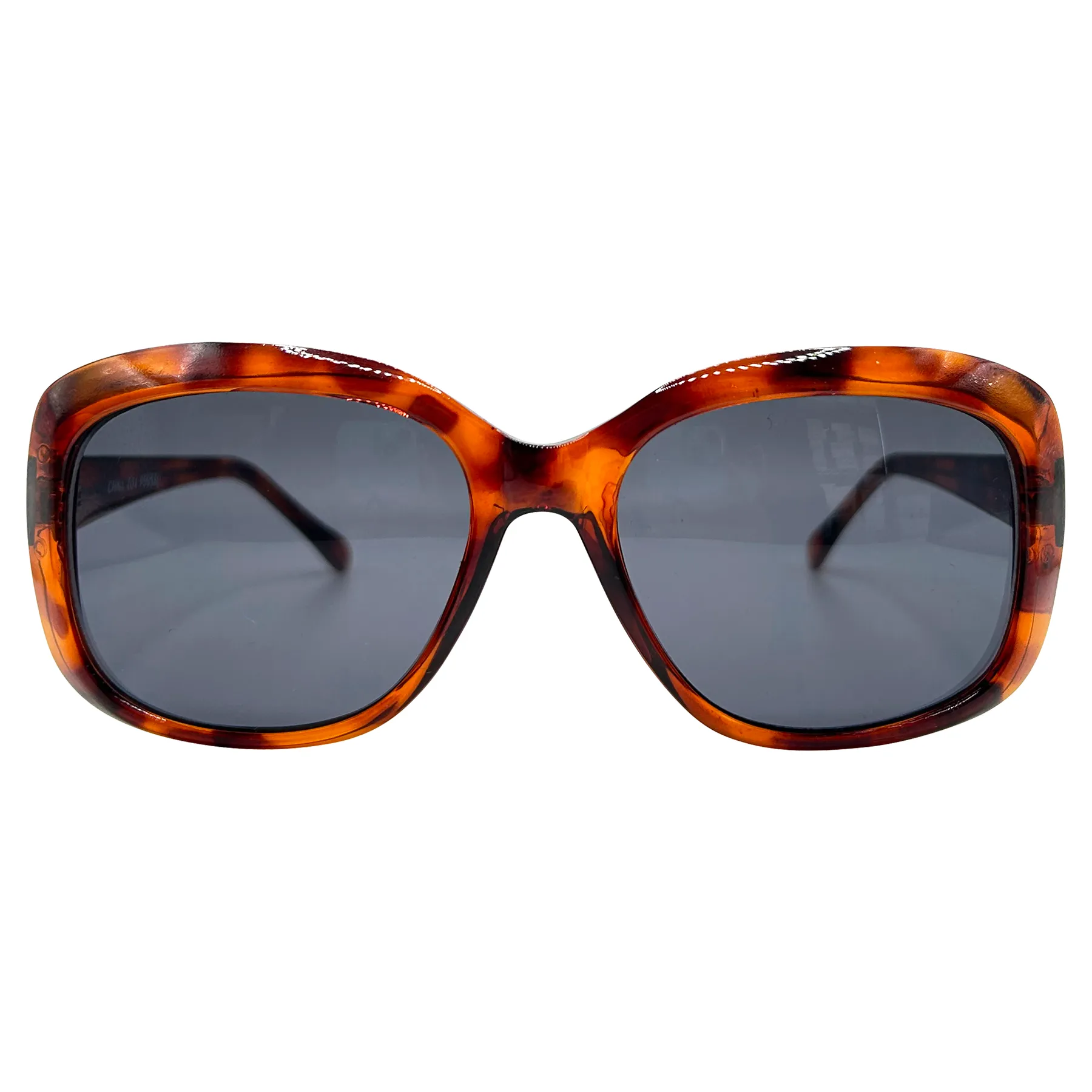 BLAKE Tortoise/Super Dark Square Sunglasses sold by Giant Vintage