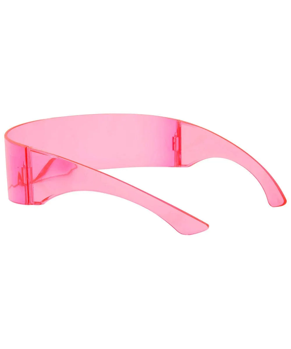 MELD Pink Shield Sunglasses sold by Giant Vintage product image thumbnail 3