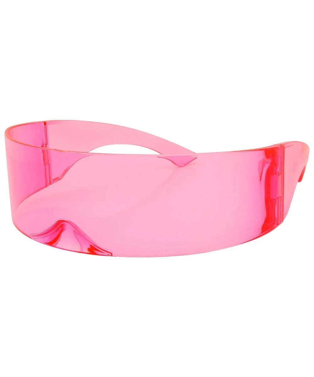 MELD Pink Shield Sunglasses sold by Giant Vintage product image thumbnail 4