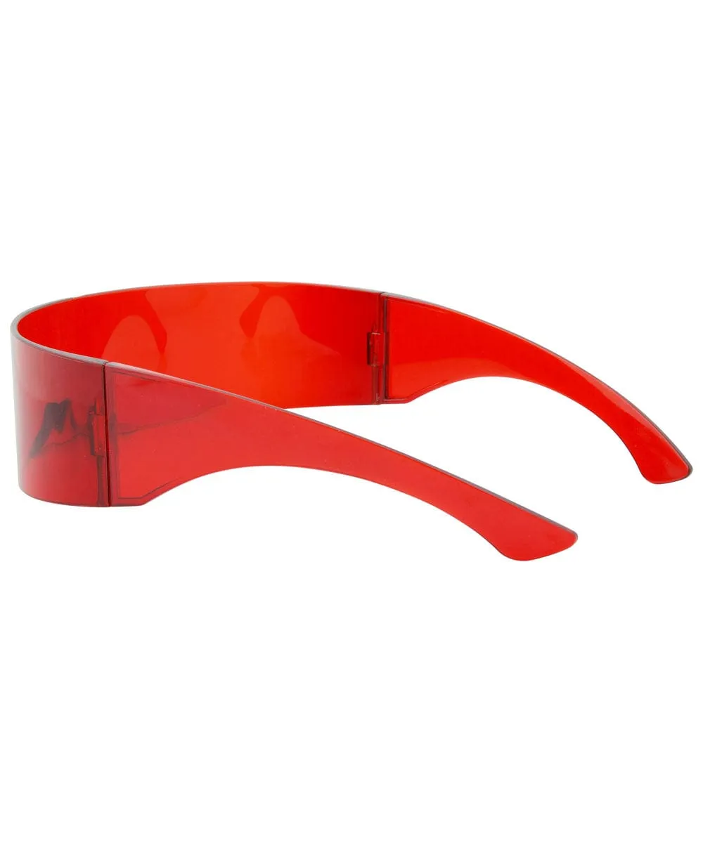 MELD Red Shield Sunglasses sold by Giant Vintage product image thumbnail 4
