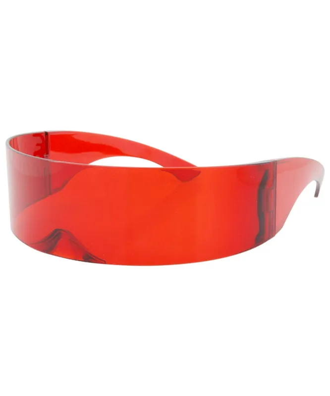MELD Red Shield Sunglasses sold by Giant Vintage