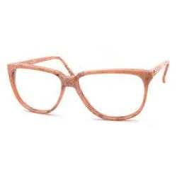 TRUFFLE Tan Clear Glasses sold by Giant Vintage