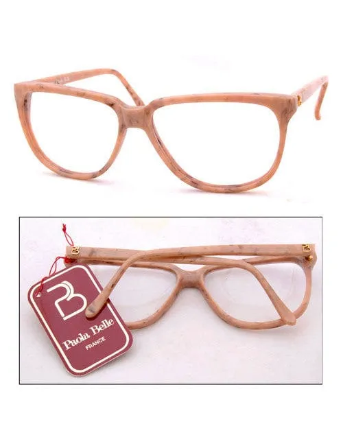 TRUFFLE Tan Clear Glasses sold by Giant Vintage product image thumbnail 2
