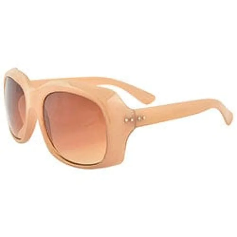 DeLaCREME Tan Square Sunglasses sold by Giant Vintage
