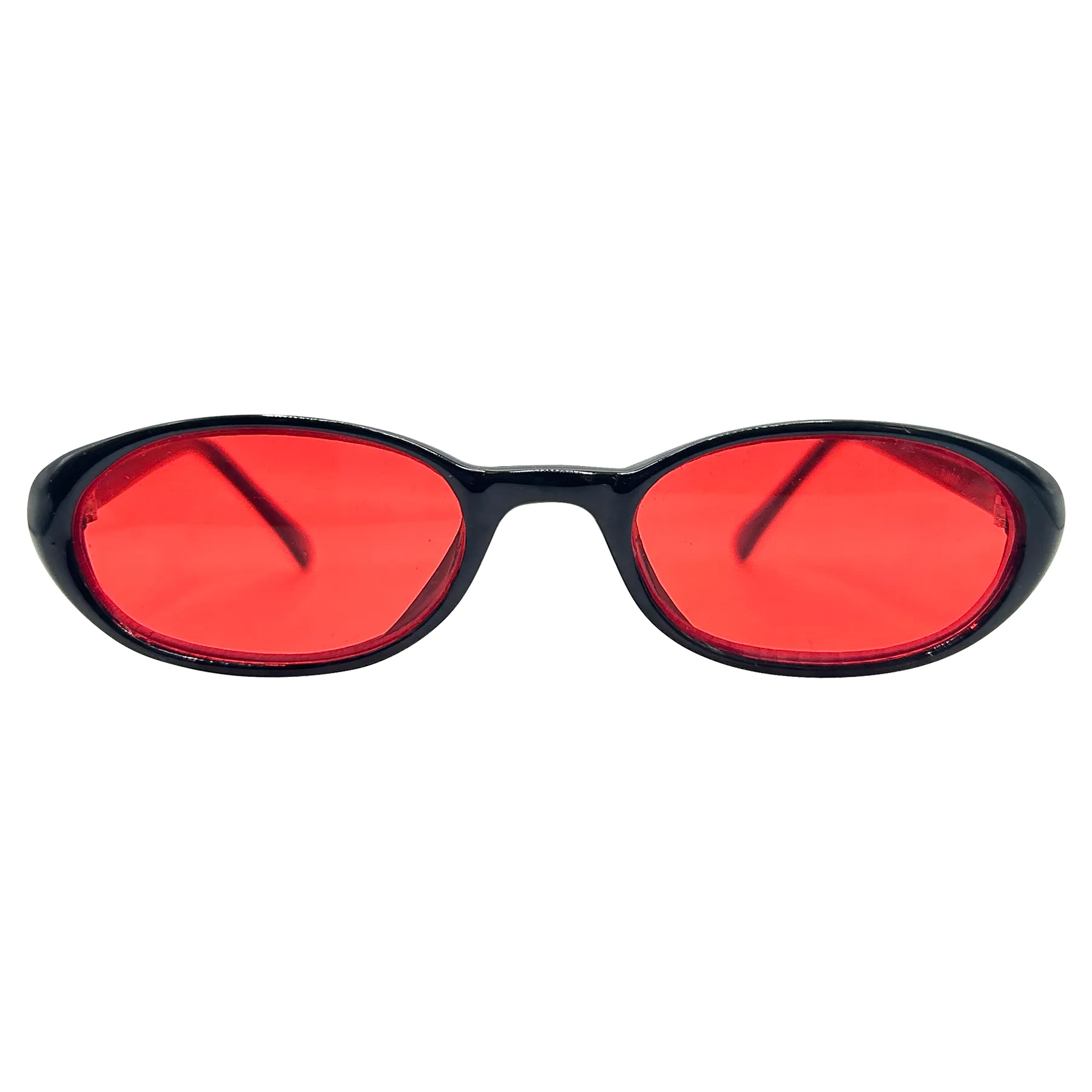 JAMMERS Black/Red Square Sunglasses sold by Giant Vintage