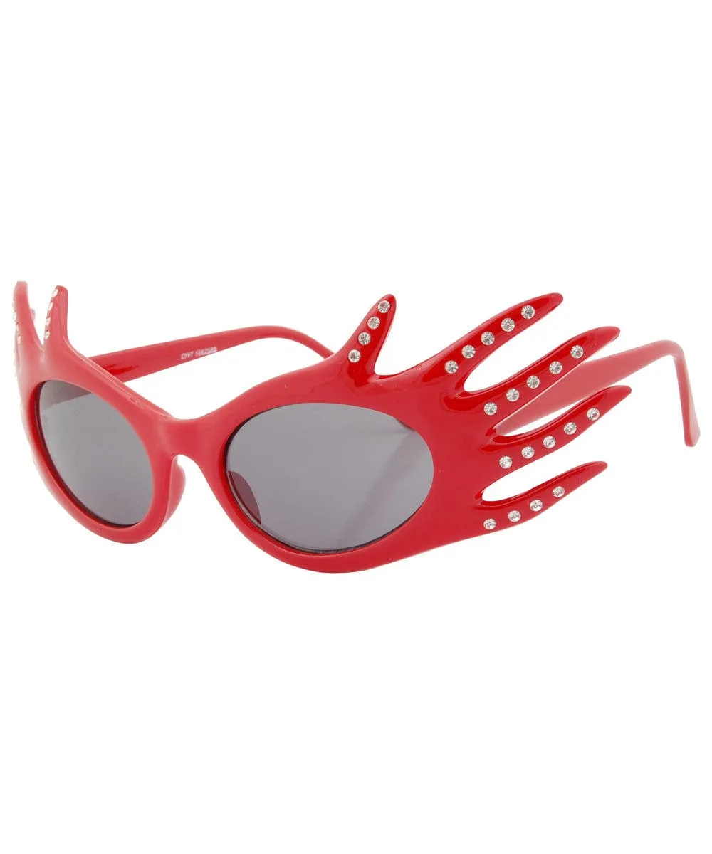 DIVINE Red/SD 80s Sunglasses sold by Giant Vintage product image thumbnail 3