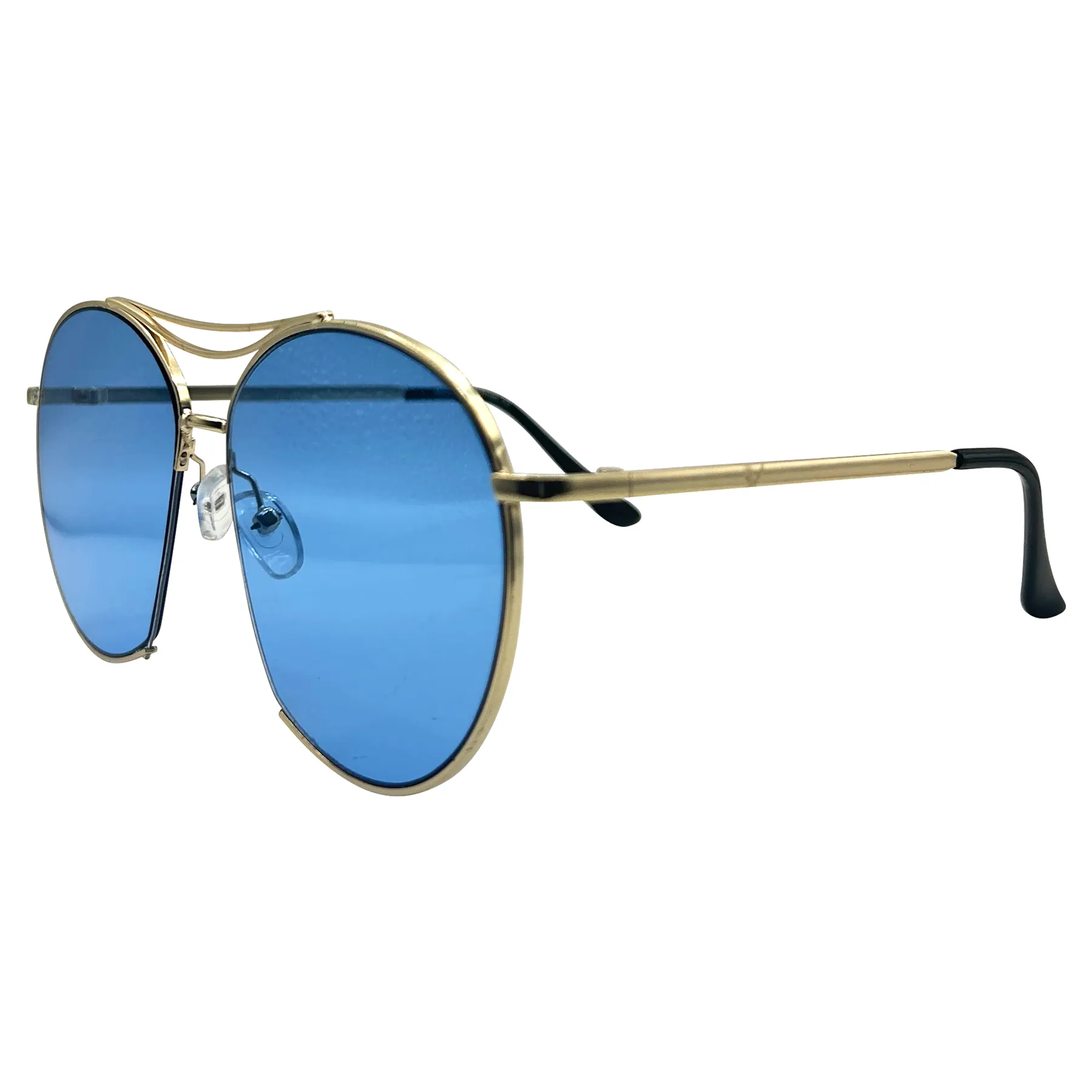 BRONSON Oversized Semi-Rimless Aviator Sunglasses sold by Giant Vintage product image thumbnail 5