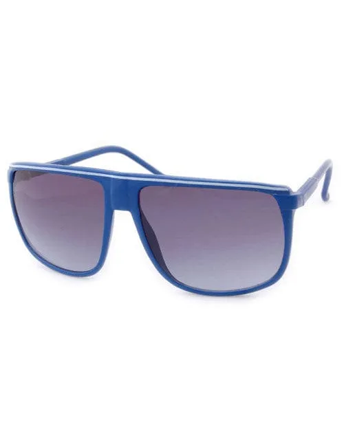 NAGELBOY Blue 80s Sunglasses sold by Giant Vintage product image thumbnail 2