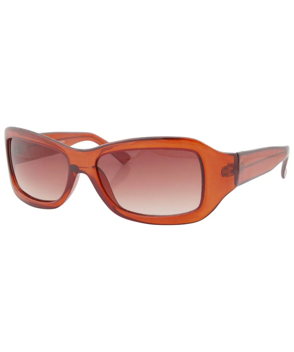 PIACE Brown Square Sunglasses sold by Giant Vintage product image thumbnail 2