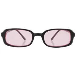 PINES Black/Pink Square Sunglasses sold by Giant Vintage