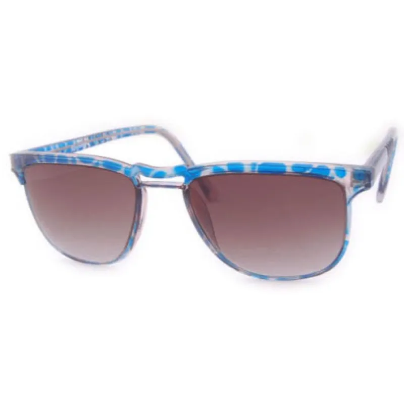 NASH Blue Browline Sunglasses sold by Giant Vintage