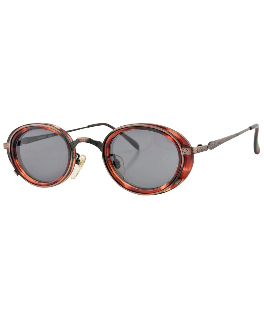 KAFKA Demi/Copper Oval Sunglasses Goggle sold by Giant Vintage product image thumbnail 2