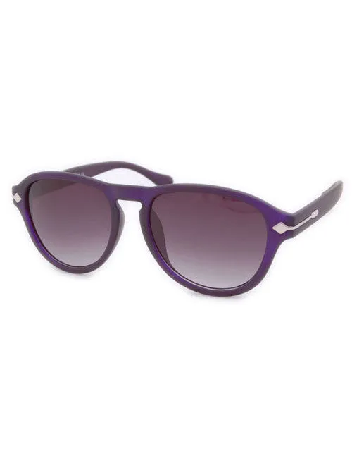 NATCHEZ Deep Purple Aviator Sunglasses sold by Giant Vintage product image thumbnail 2