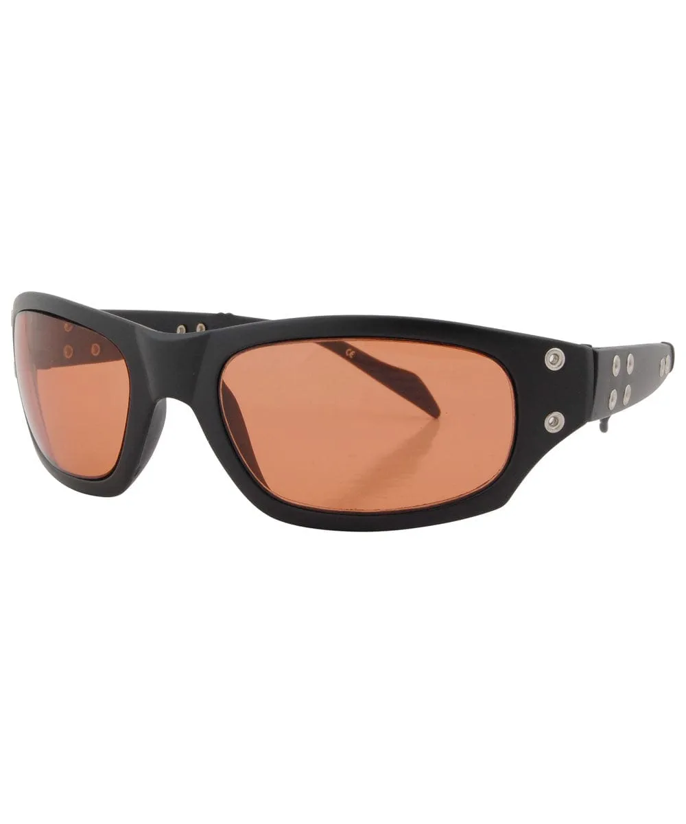 QUIZ Black/Copper Sports Sunglasses sold by Giant Vintage product image thumbnail 3