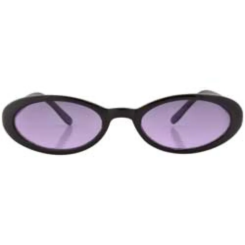 CHIKLET Purple Oval Sunglasses sold by Giant Vintage