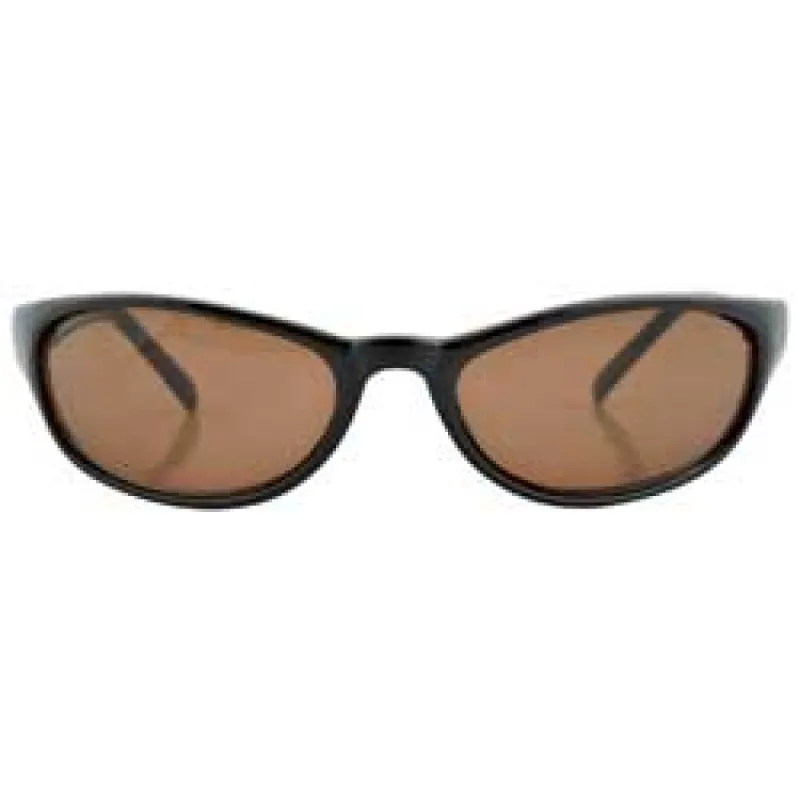 WRAPPED Black/Brown Indie Sunglasses sold by Giant Vintage