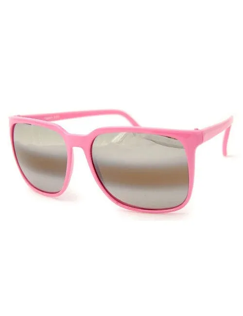 NAYLIGHT Pink Retro Sunglasses sold by Giant Vintage product image thumbnail 2