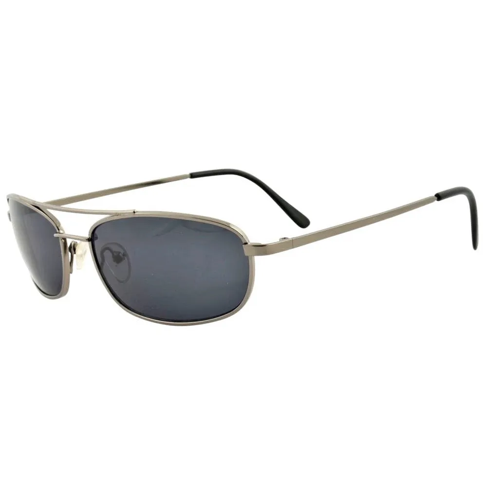 RENO Gunmetal/Super Dark Square Sunglasses sold by Giant Vintage product image thumbnail 2