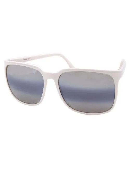NAYLIGHT White Retro Sunglasses sold by Giant Vintage product image thumbnail 2