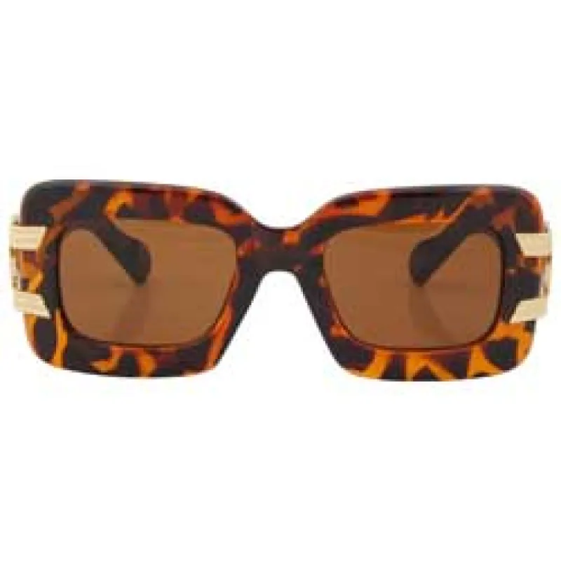 SMASH Tortoise Oversized Sunglasses sold by Giant Vintage
