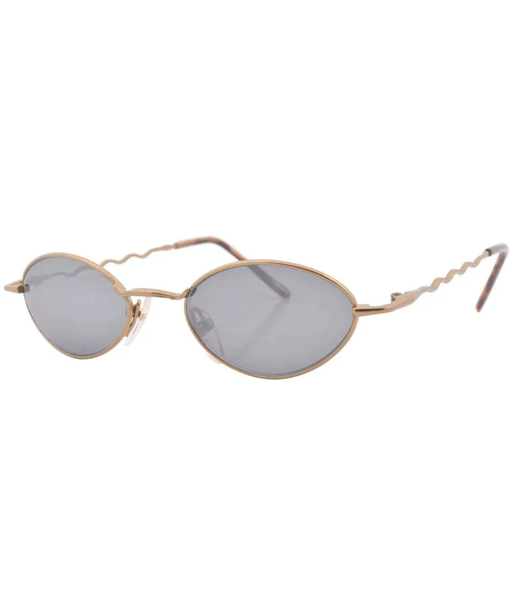 VITTLES Brass Micro Indie Sunglasses sold by Giant Vintage product image thumbnail 2
