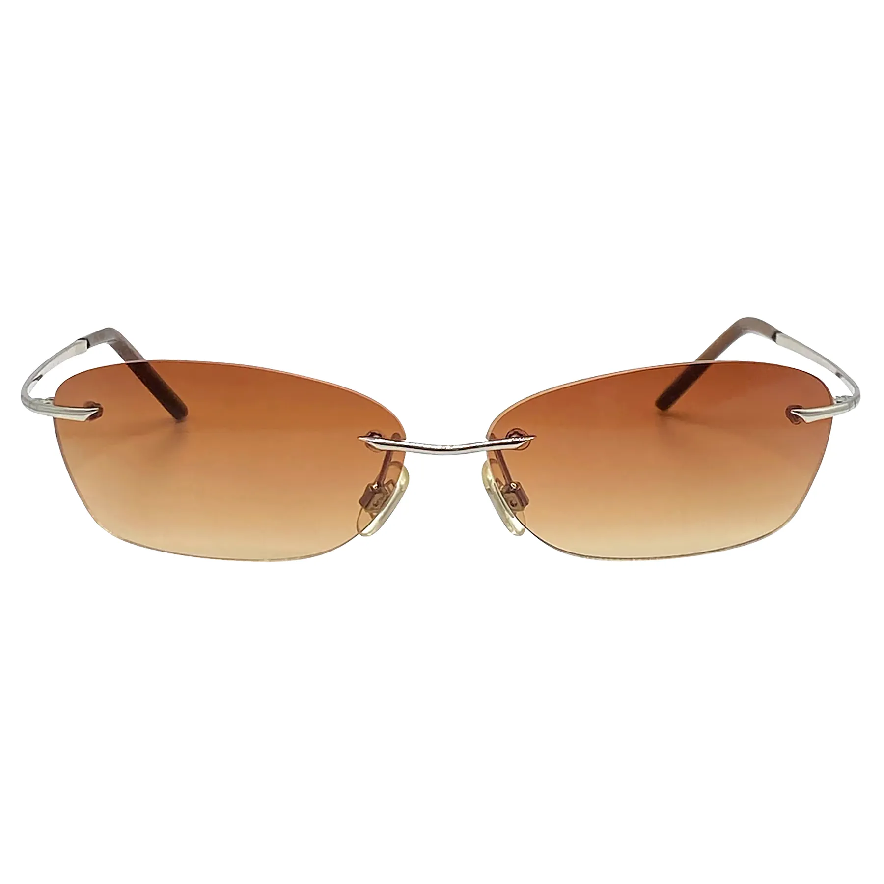 SAPPHIRE Rimless Y2K Sunglasses sold by Giant Vintage product image thumbnail 4