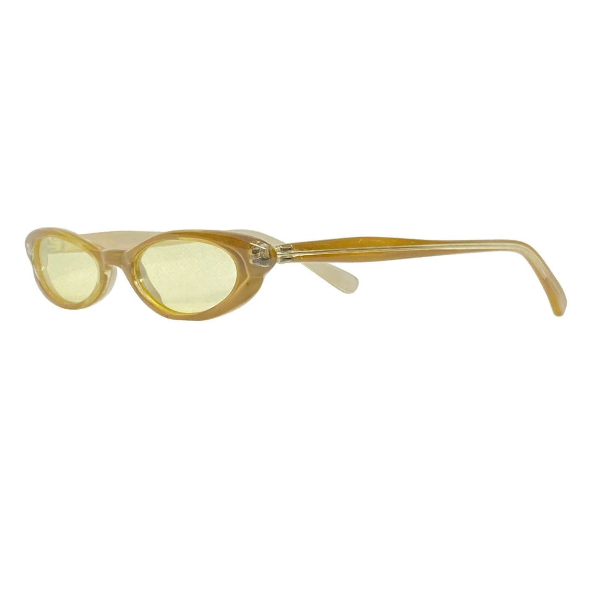 TALLY Amber Trending 90s Cat-Eye Sunglasses sold by Giant Vintage product image thumbnail 3