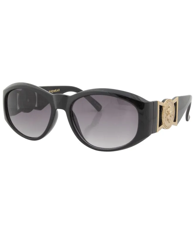 VERITAS Black Hip-Hop Indie Sunglasses sold by Giant Vintage